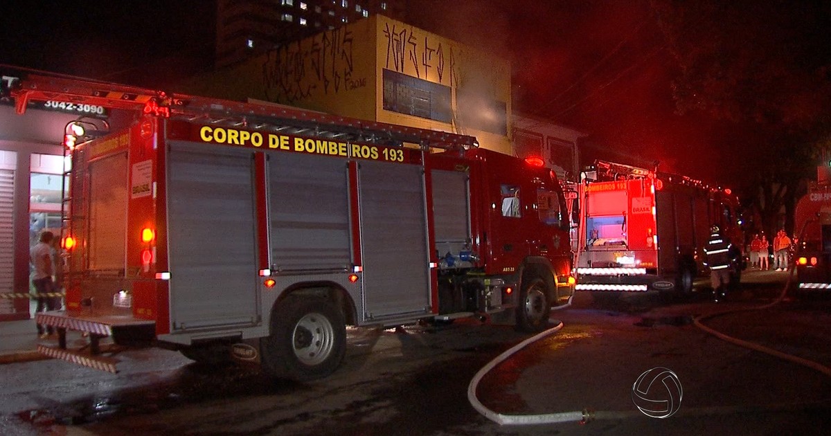 G1 Incêndio Destrói Todo Estoque De Tecido De Loja Na Capital De Ms Notícias Em Mato Grosso 