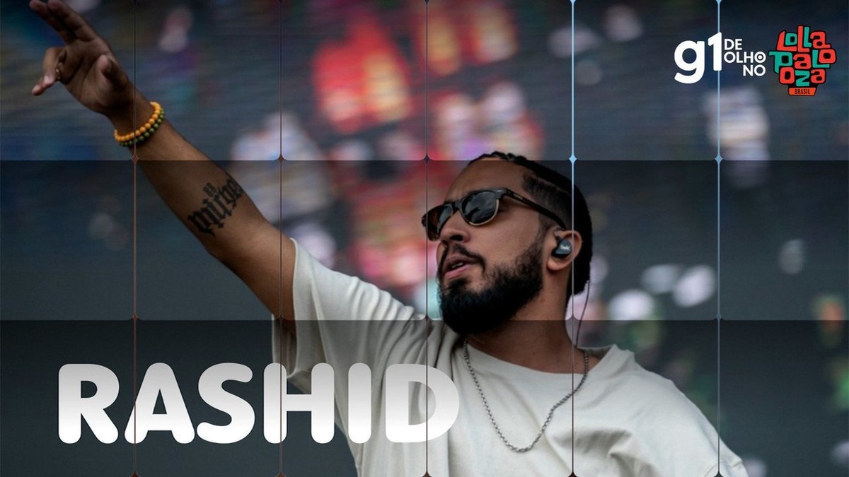 Quem é Rashid e o que esperar do display no Lollapalooza?  Veja vídeo |  Lollapalooza 2022