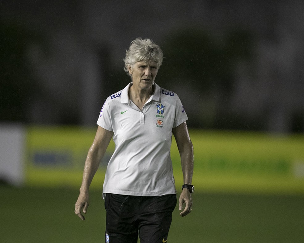 Pia Sundhage; Pia Sundhage seleção feminina — Foto: Talita Gouvêa / CBF