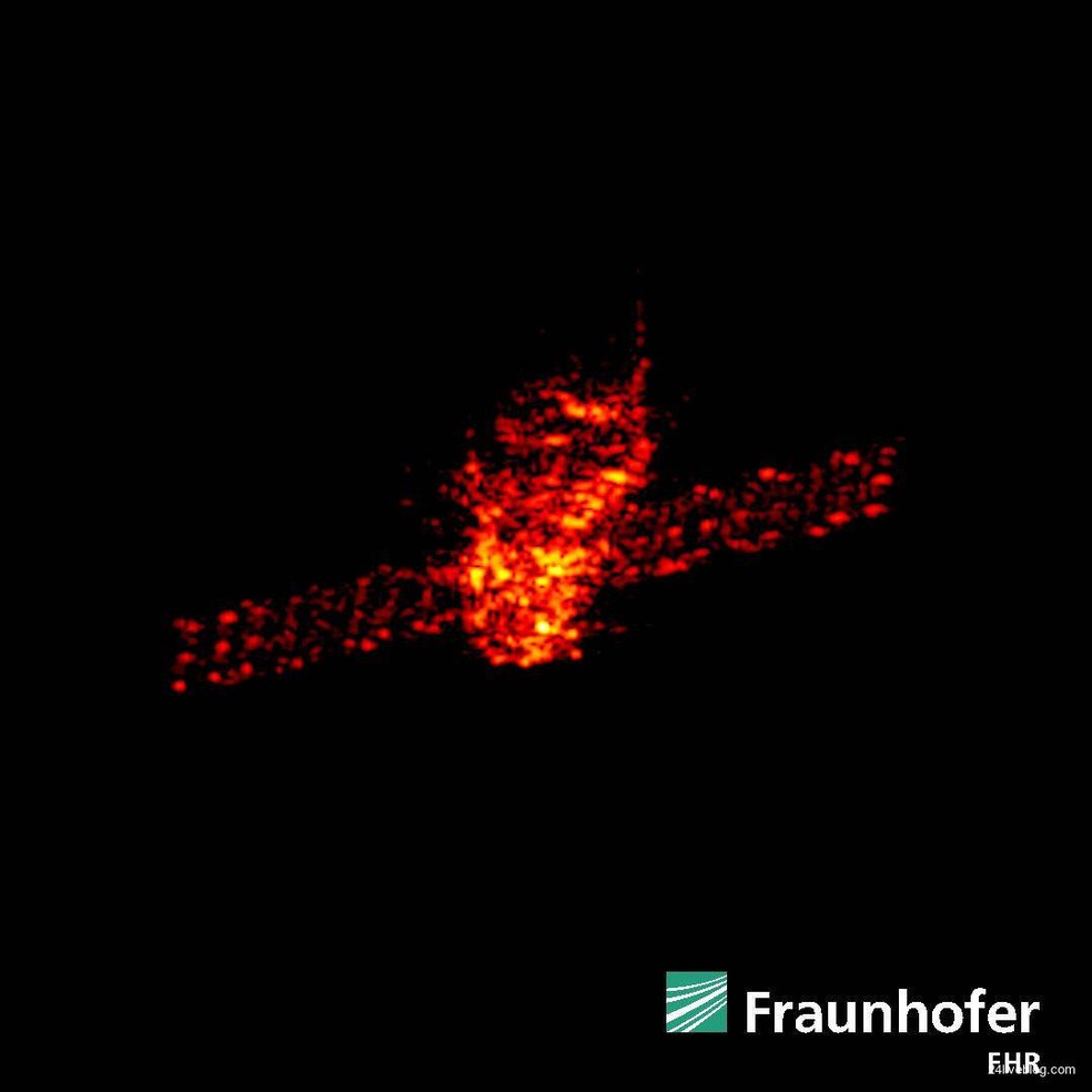 Tiangong-1, a primeira estação espacial da China (Foto: Fraunhofer)