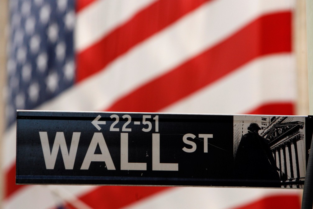 Wall Street, em Nova York — Foto: Lucas Jackson/Reuters