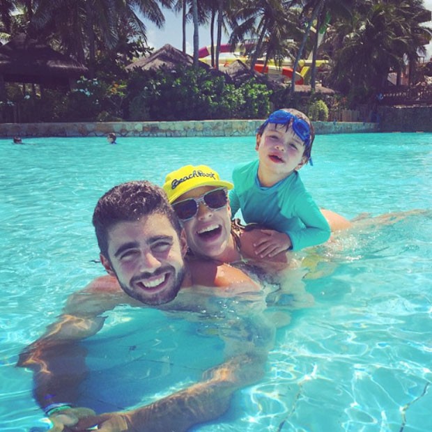 Luana Piovani, Scooby e Dom: férias em família (Foto: Reprodução/ Instagram)