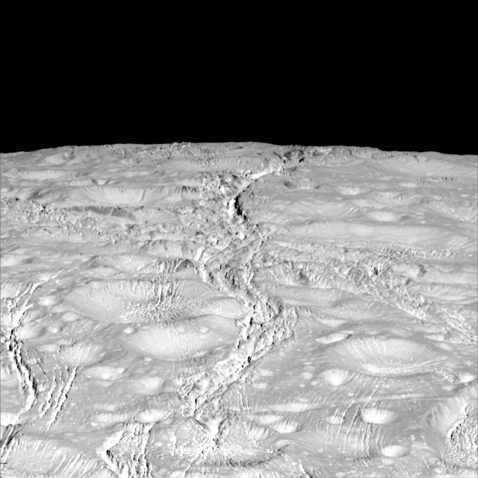 Detalhes incríveis do polo norte da lua (Foto: NASA)