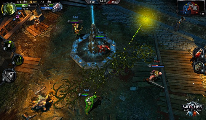 The Witcher Battle Arena é um game fora da cronologia para celulares (Foto: Divulgação)