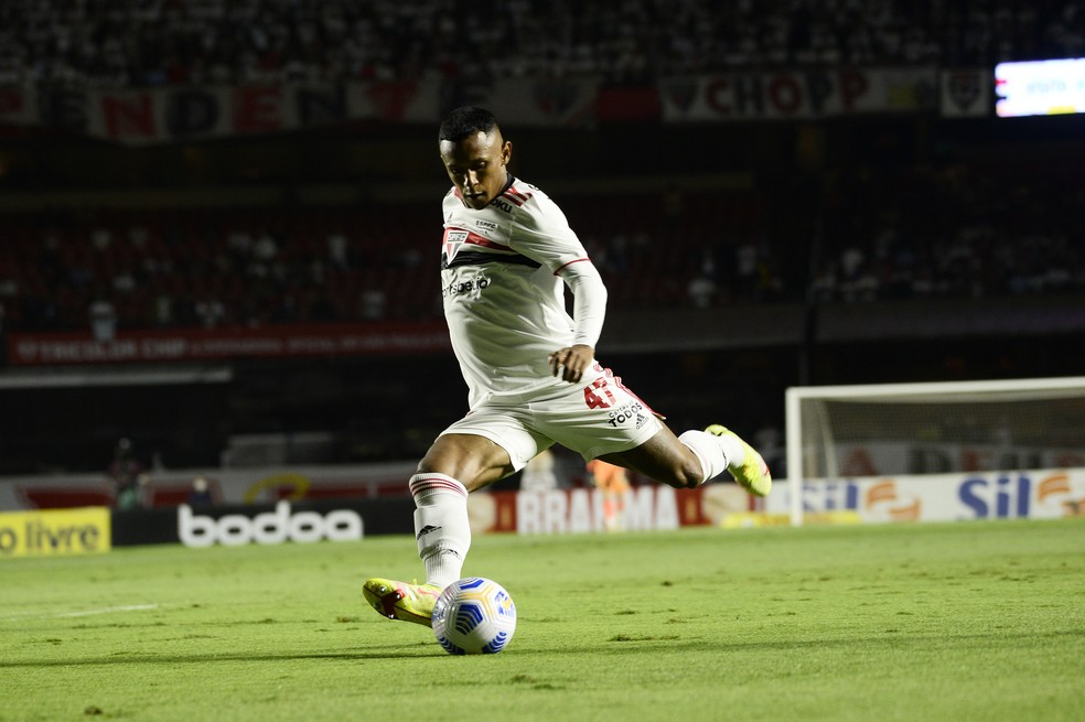 Marquinhos deixou o São Paulo para defender o Arsenal — Foto: Marcos Ribolli