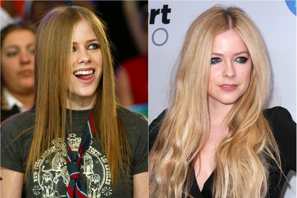 O estilo da cantora pode ter mudado bastante, mas, hoje com 29 anos, Avril Lavigne conseguiu manter o rostinho de adolescente do início da carreira (Foto: Getty Images)