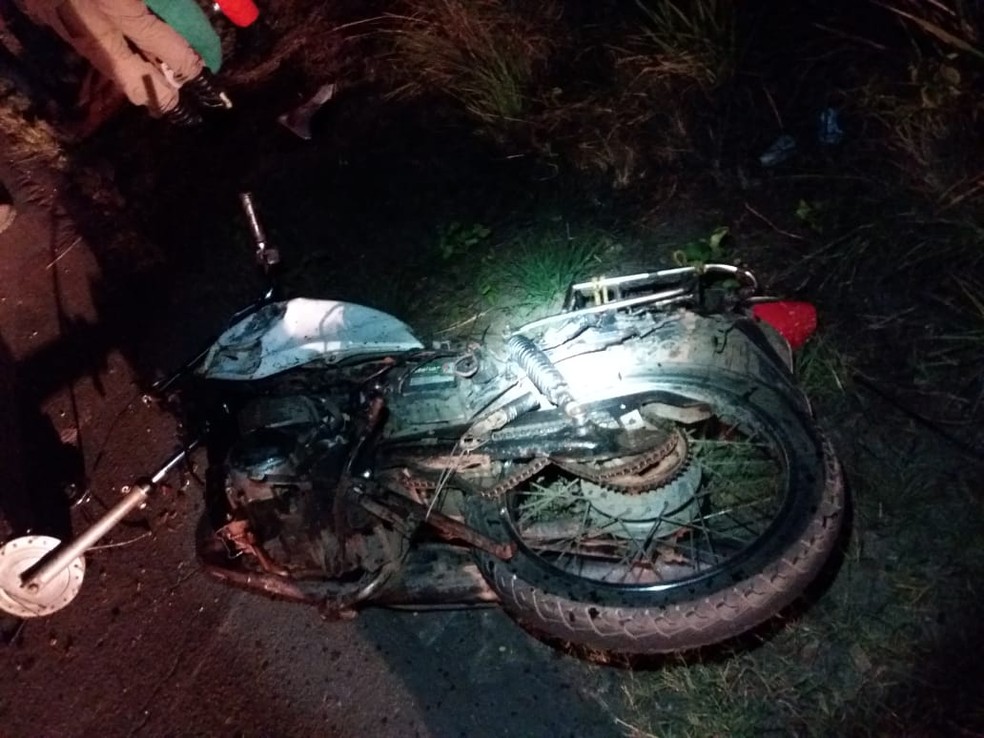 Motociclista JosÃ© Alves Silva trafegava pela contramÃ£o da BR-316 â Foto: DivulgaÃ§Ã£o/PolÃ­cia RodoviÃ¡ria Federal