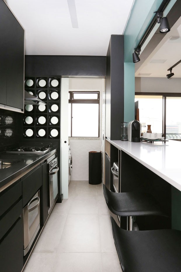 Apartamento descolado de 57 m² (Foto: Mariana Orsi / divulgação)