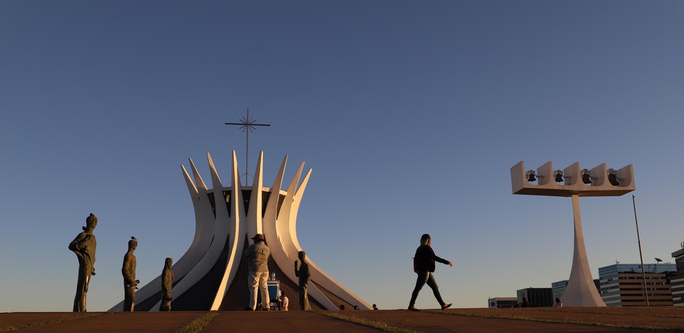 Catedral de Brasília, em imagem de arquivo — Foto: Luís Tajes/Setur-DF
