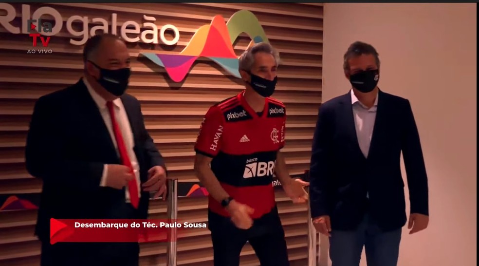 Paulo Sousa, novo t�cnico do Flamengo � Foto: Reprodu��o
