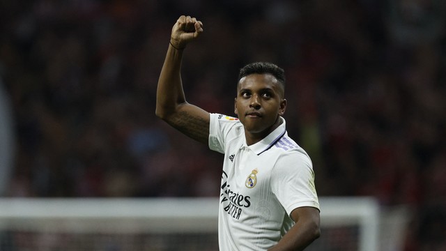 Rodrygo foi eleito o melhor em campo em Atlético de Madrid x Real Madrid
