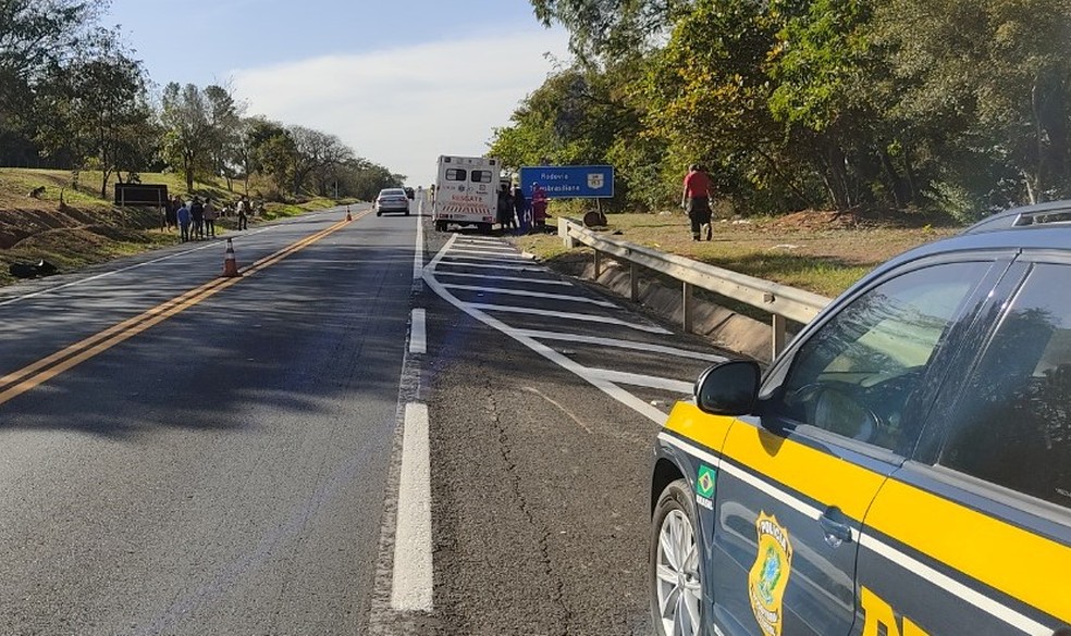 Além da PRF, unidades das polícias Militar e Civil, Bombeiros e perícia atenderam a ocorrência — Foto: PRF/Divulgação