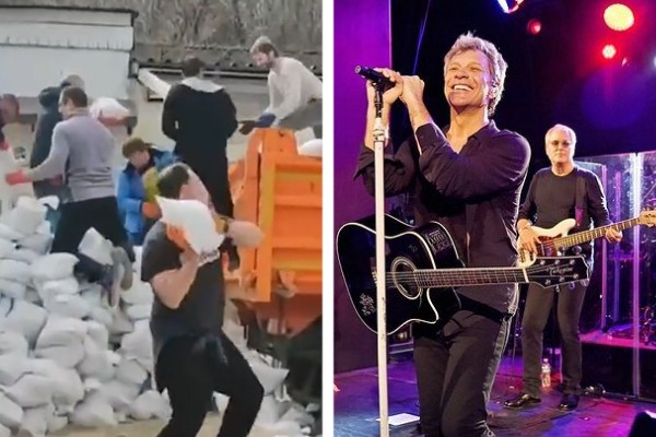Bon Jovi reage a vídeo viral de ucranianos se preparando para guerra ouvindo sua música (Foto: reprodução / Instagram; reprodução / Twitter)