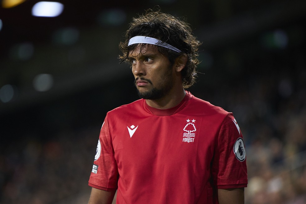Gustavo Scarpa pelo Nottingham Forest — Foto: Manuel Queimadelos/Quality Sport Images/Getty Images