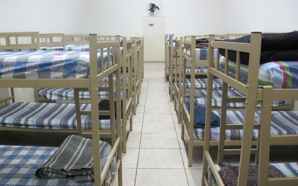 Centros de Acolhida na Zaki Narchi, Zona Norte de São Paulo  — Foto: Paula Paiva Paulo/G1