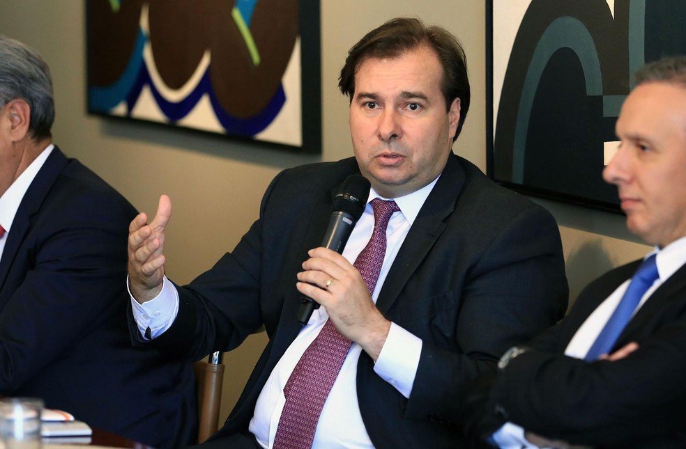 O presidente da CÃ¢mara, Rodrigo Maia (DEM-RJ) â€” Foto: Alex Ferreira / AgÃªncia Brasil
