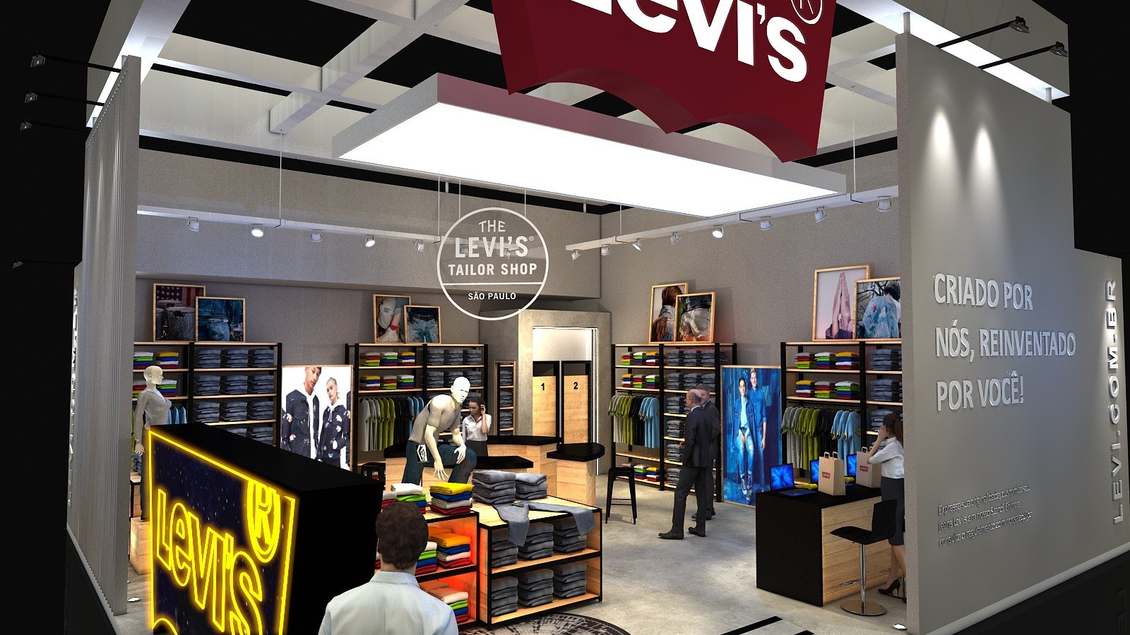 Levi's na CCXP (Foto: divulgação)