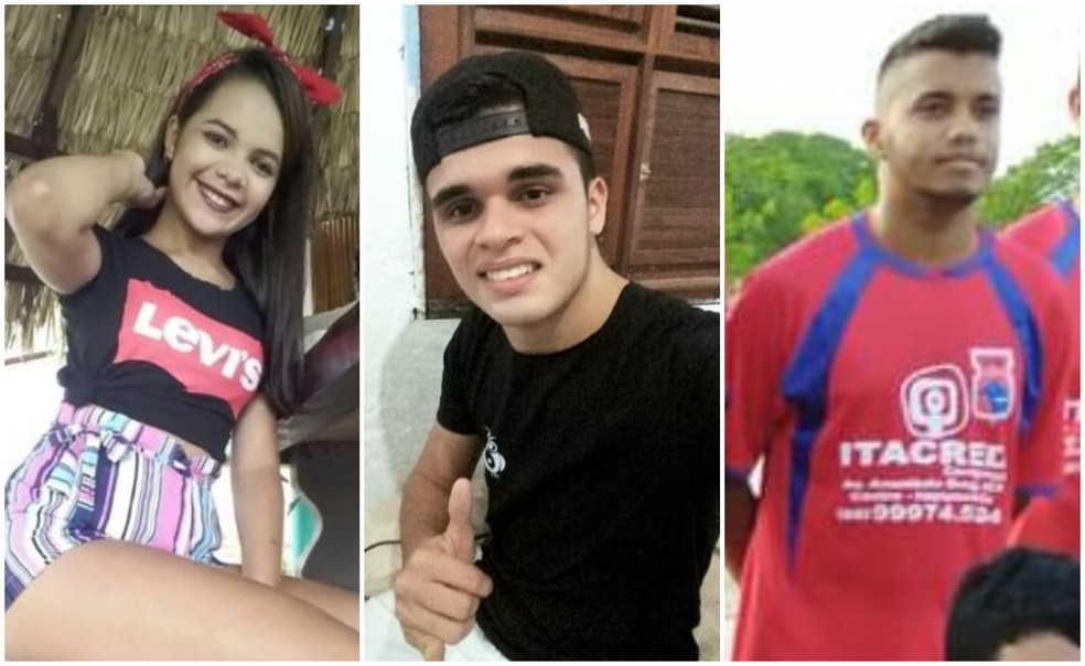 Três jovens morrem em acidente de motocicleta no Ceará — Foto: Arquivo pessoal