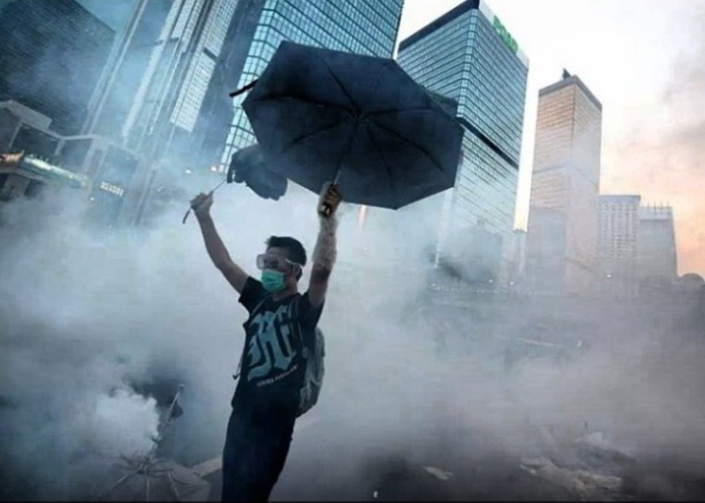 Occupy Central, Hong Kong (Foto: reprodução/Instagram)