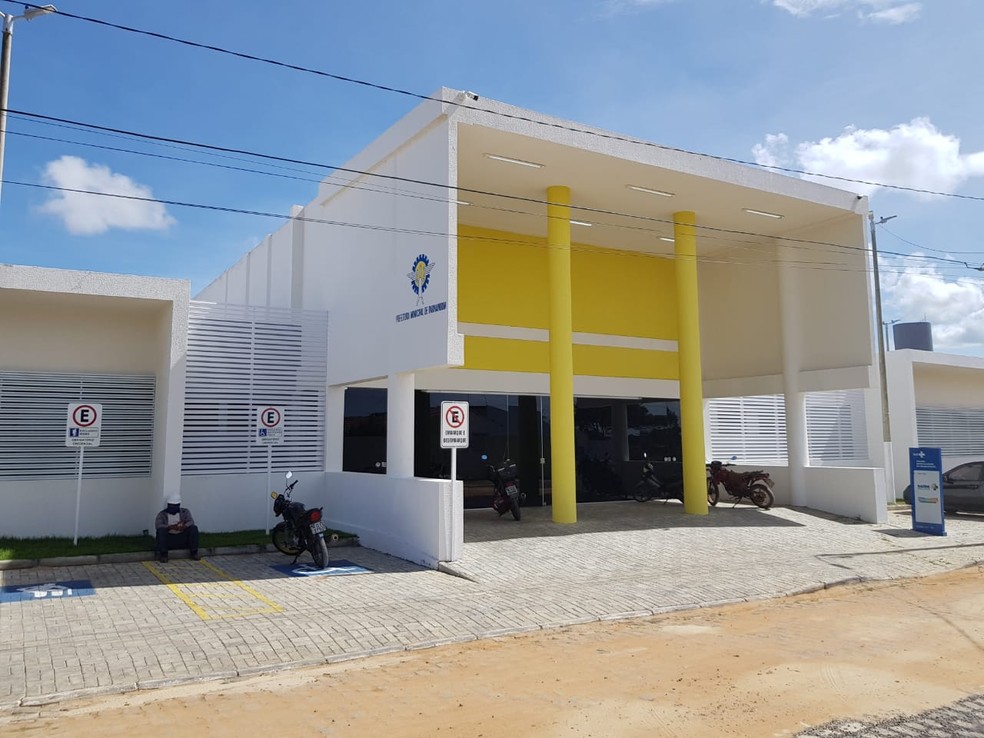 Hospital de campanha vai funcionar no Centro de Reabilitação de Parnamirim — Foto: Luiz Gustavo Ribeiro/Inter TV Cabugi
