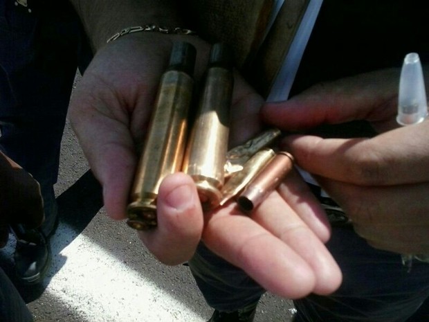 Assaltantes usaram munição de alto calibre para fazer o assalto (Foto: Divulgação)