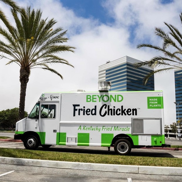 KFC testa novo frango vegetariano em parceria com Beyond Meat (Foto: Divulgação)