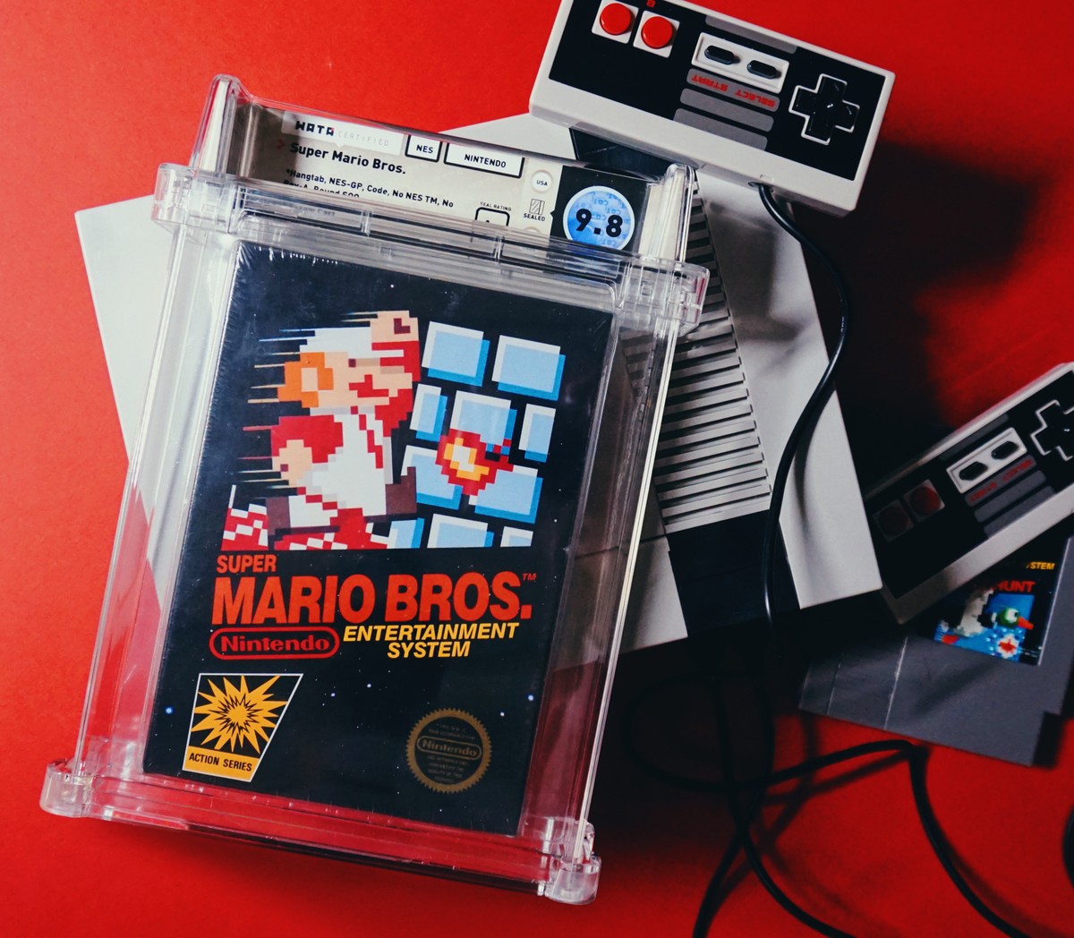 Cartucho de 'Super Mario Bros.' bate recorde ao ser vendido por US$ 2 milhões