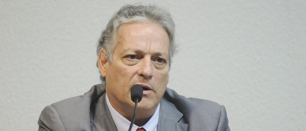 O candidato João Goulart Filho (PPL) (Foto: Pedro França/Agência Senado)
