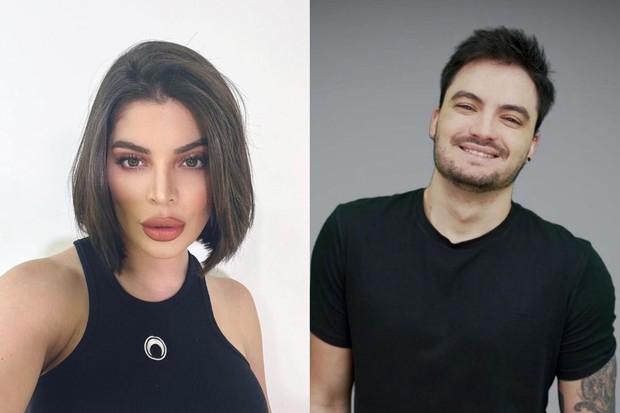 Felipe Neto e Gkay se beijam após troca de flertes nas redes sociais