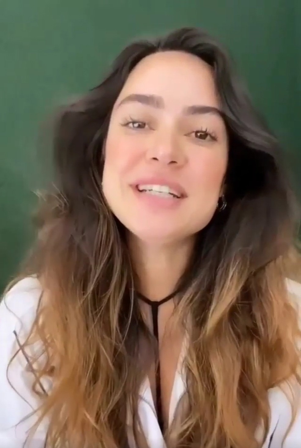 Atriz prudentina Thaila Ayala disse que somente deu relatos sobre suas experiências em Presidente Prudente — Foto: Reprodução/Instagram