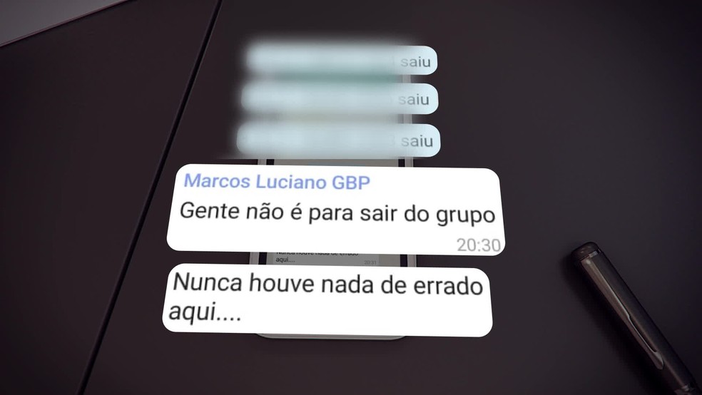 Após veiculação de reportagem sobre os 'Guardiões do Crivella', grupo do Whatsapp sofre debandada de participantes — Foto: Reprodução/ TV Globo