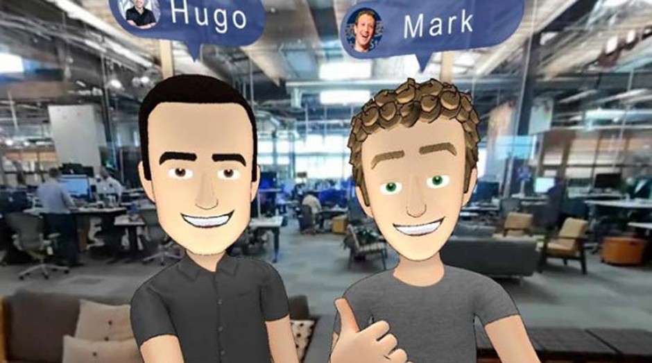 Hugo Barra e Mark Zuckerberg: brasileiro vai comandar área de realidade virtual (Foto: Reprodução )