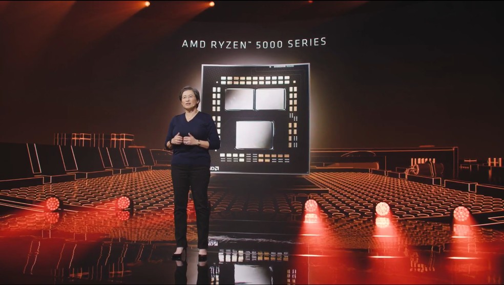 Ryzen 5000 é a nova geração de processadores para desktop da AMD — Foto: Reprodução/Lucas Soares
