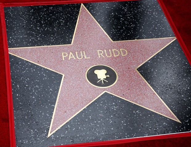 Paul Rudd ganhou estrela na Calçada da Fama (Foto: Getty Images)