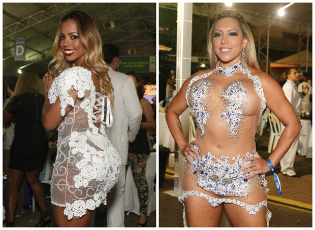 Musas do carnaval 2017 - Mylla Ribeiro e Juliana Portela (Foto: Anderson Barros/EGO)