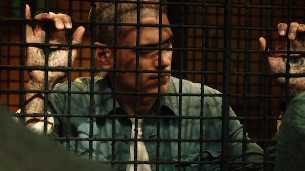 Uma cena do trailer da nova temporada de 'Prison Break' (Foto: Reprodução)