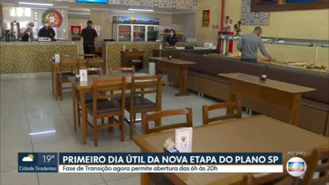 SP tem primeiro dia útil da nova fase de transição do Plano SP