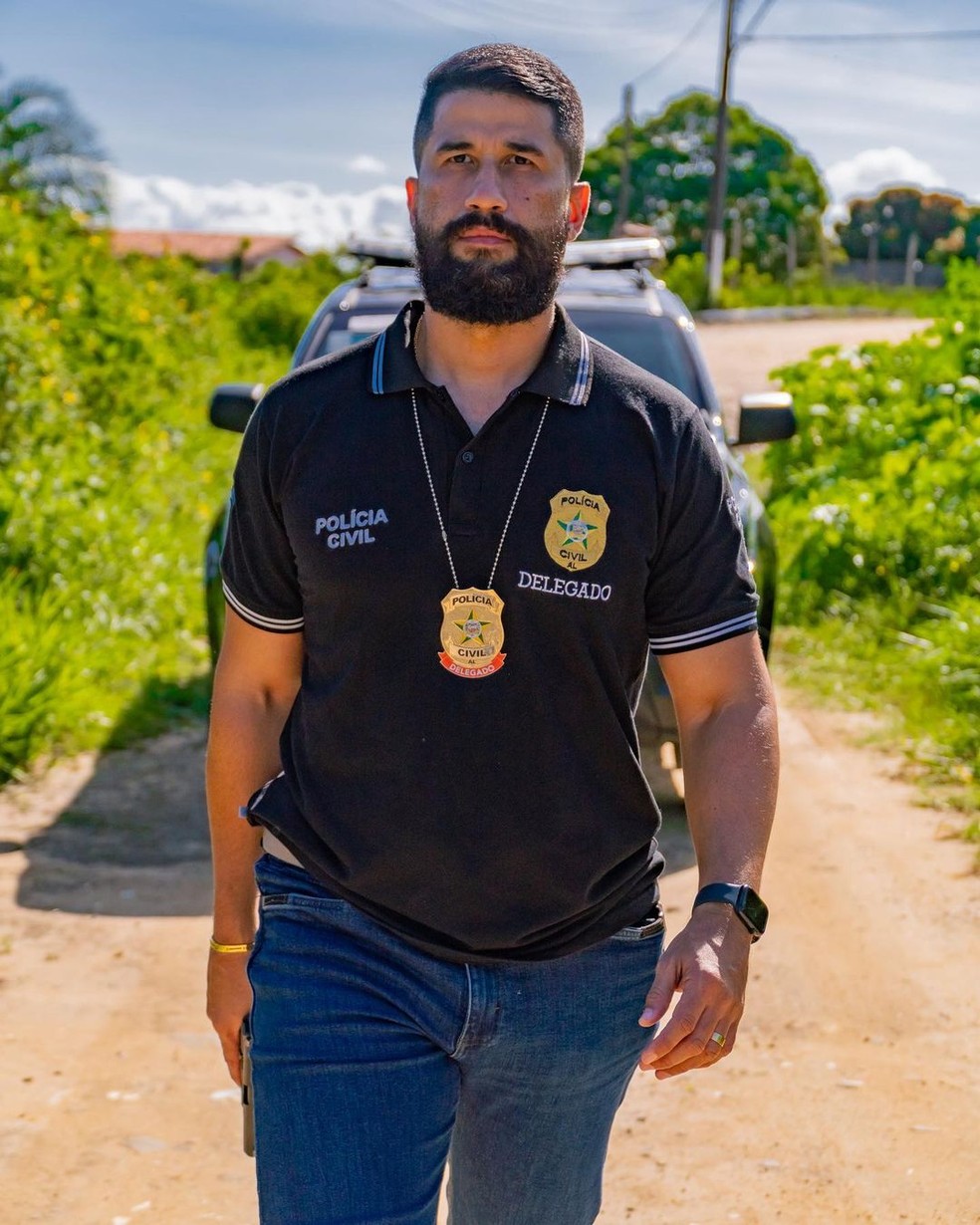 Delegado Fabio Costa atualmente é vereador por Maceió e foi eleito deputado federal para o mandato 2023-2027 — Foto: Reprodução/Instagram