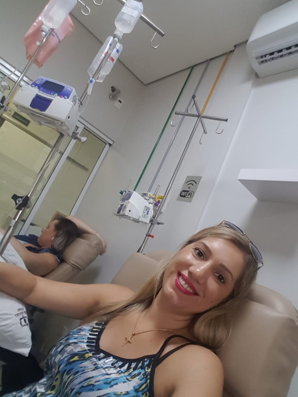 Tanara Zanina luta contra um câncer no intestino — Foto: Divulgação