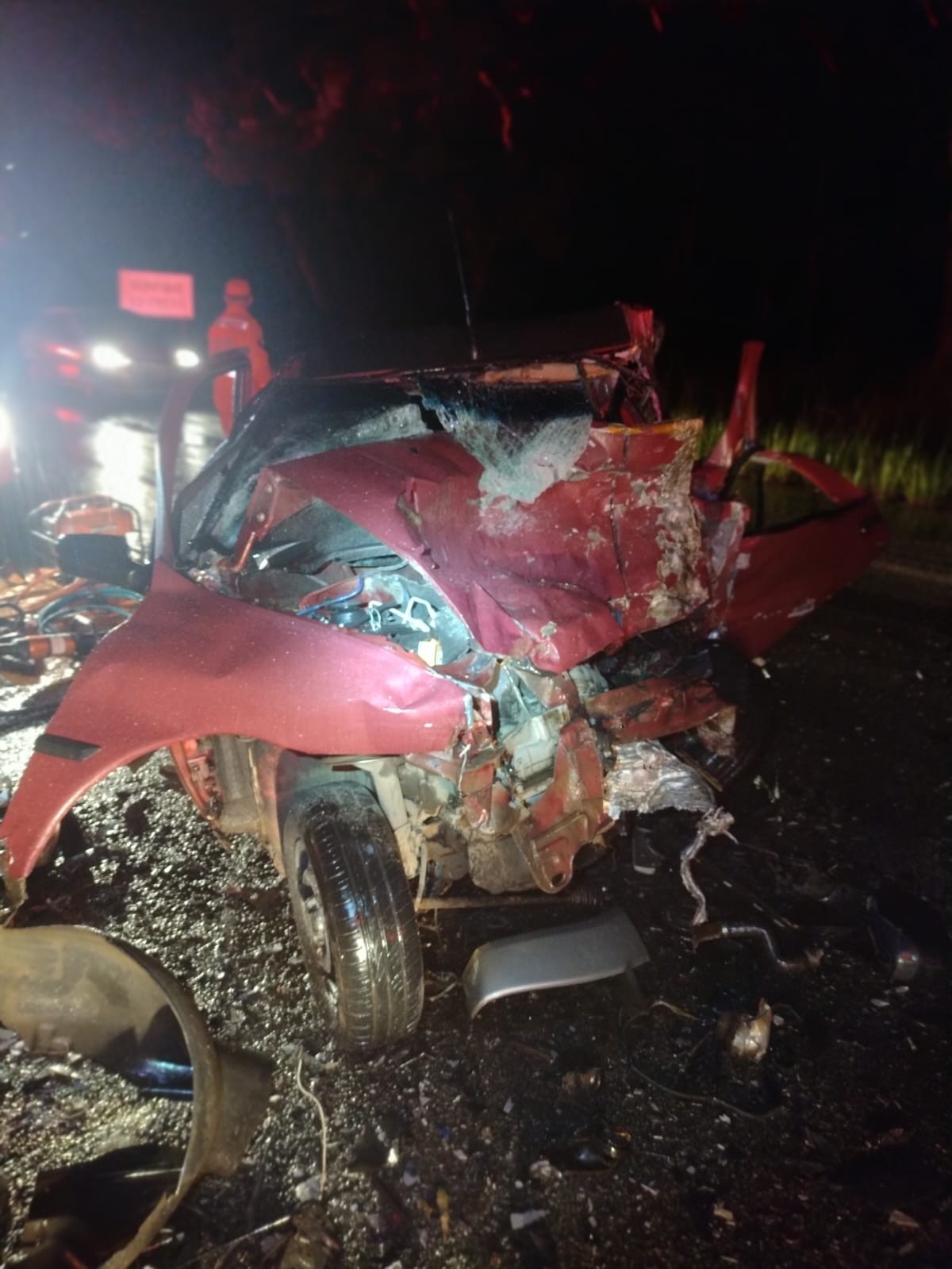Motorista morre em acidente na BR-494 em Marilândia, distrito de Itapecerica 